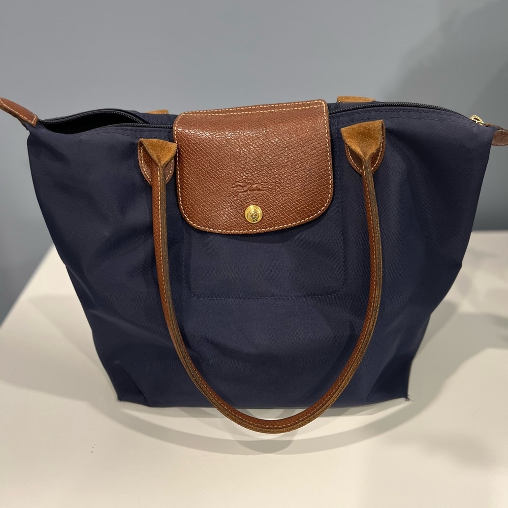 Navy blue Longchamp bag